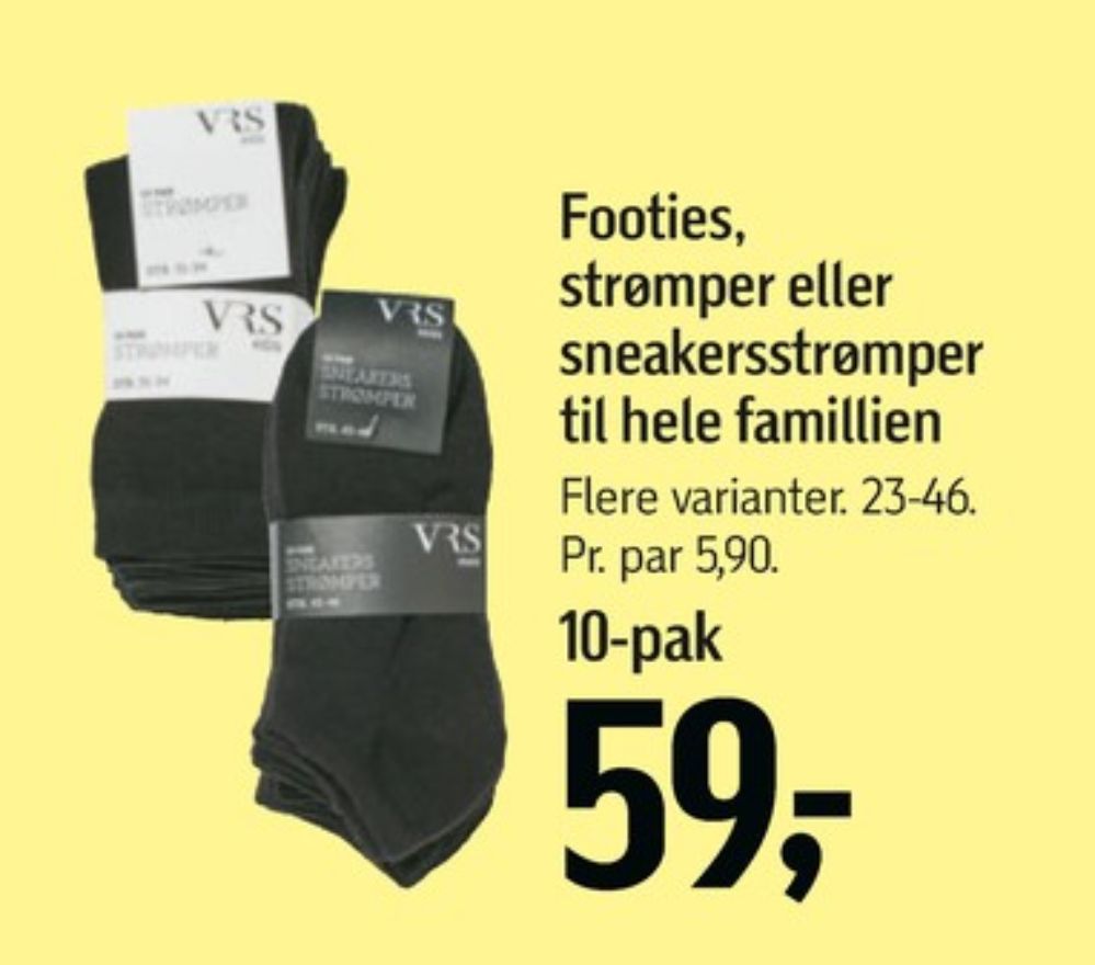 VRS, Strømper