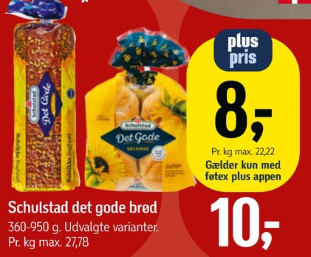 Schulstad Det Gode, Solsikkerugbrød