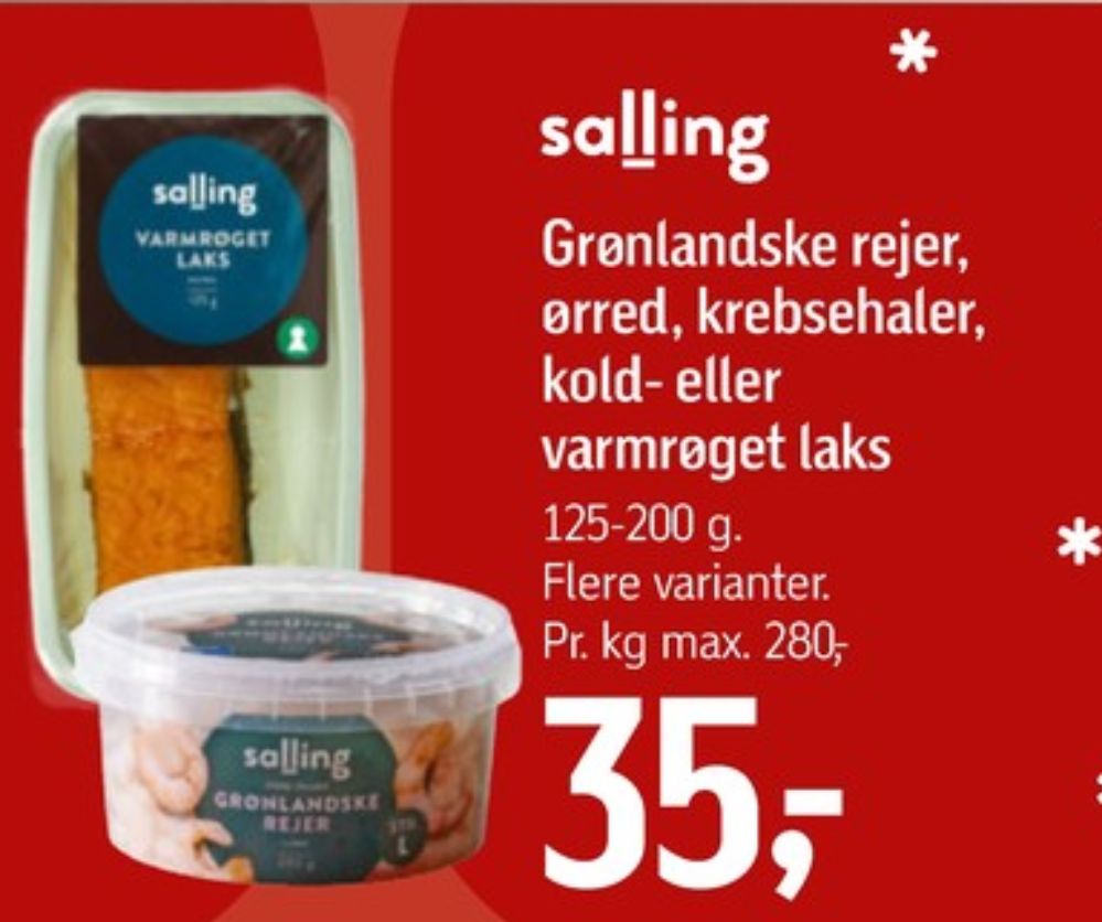 Salling, Krebsehaler