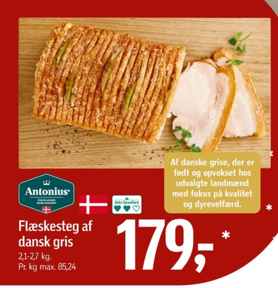 Antonius, Flæskesteg