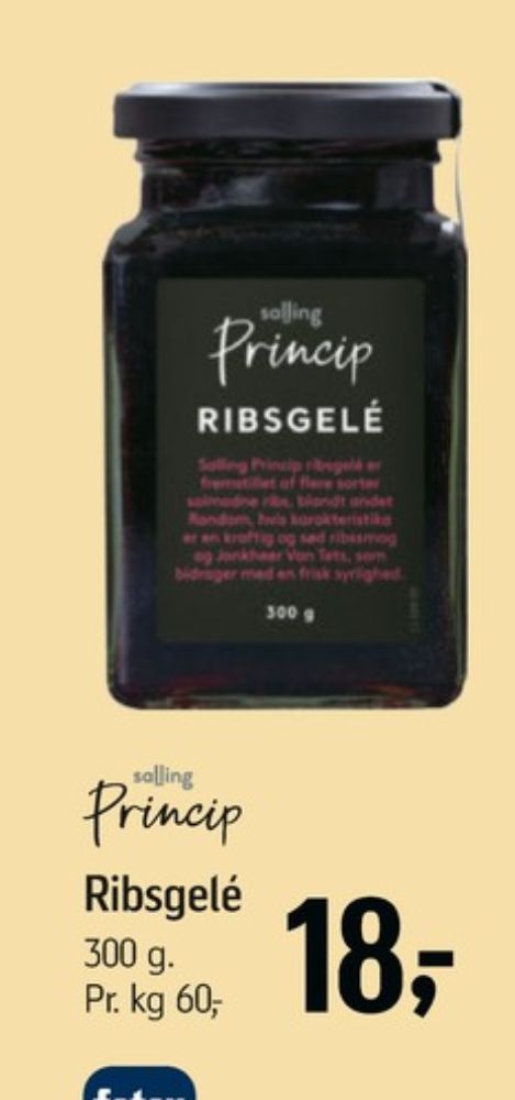 Salling Princip, Ribsgelé