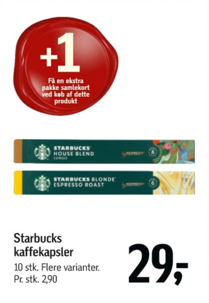 Starbucks House Blend Lungo, Kaffekapsler