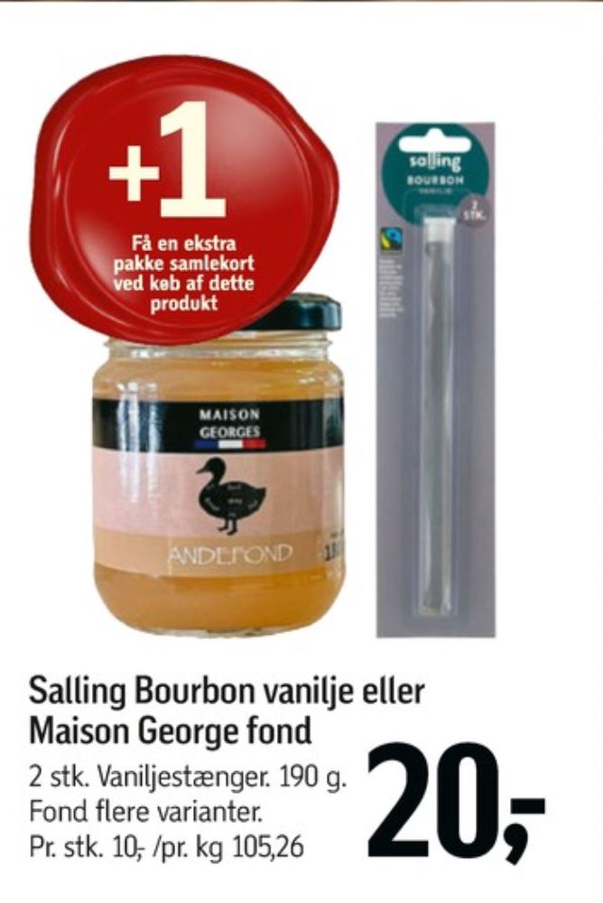 Salling, Vaniljestang