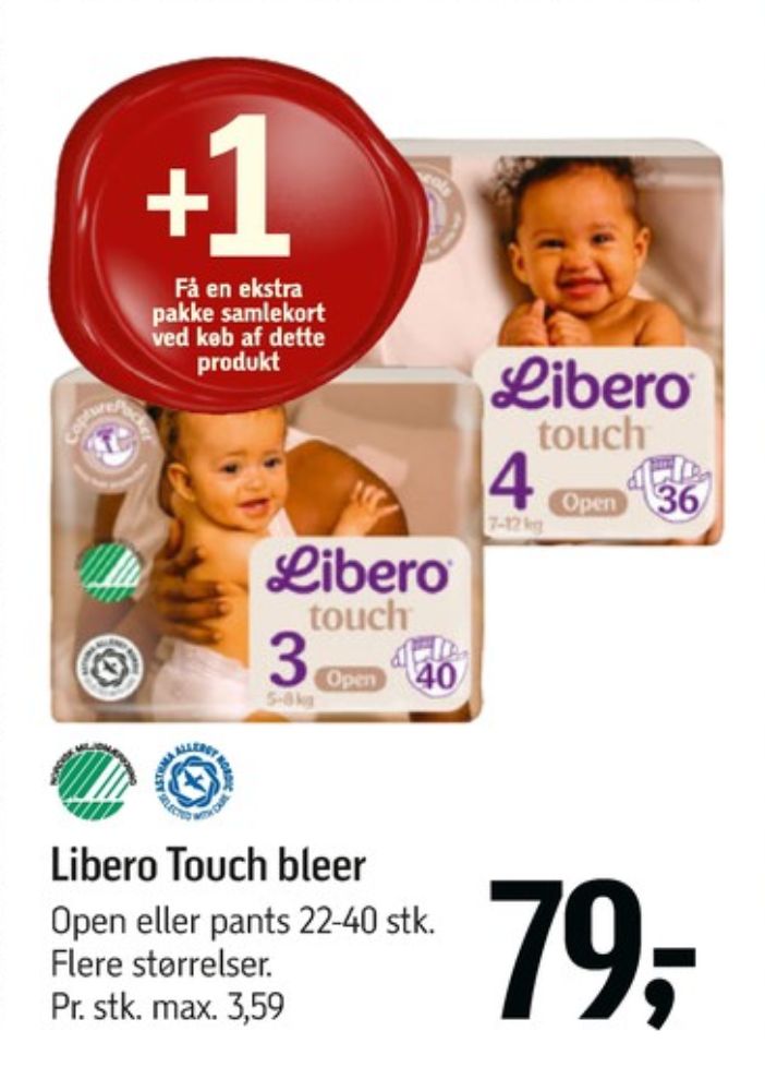 Libero Touch, Bleer str 3 5-9 kg