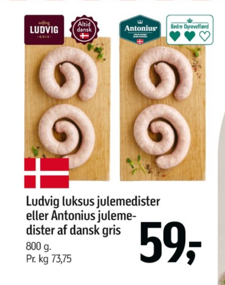 Salling Ludvig, Medister