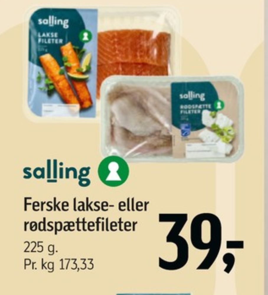 Salling, Laksefilet