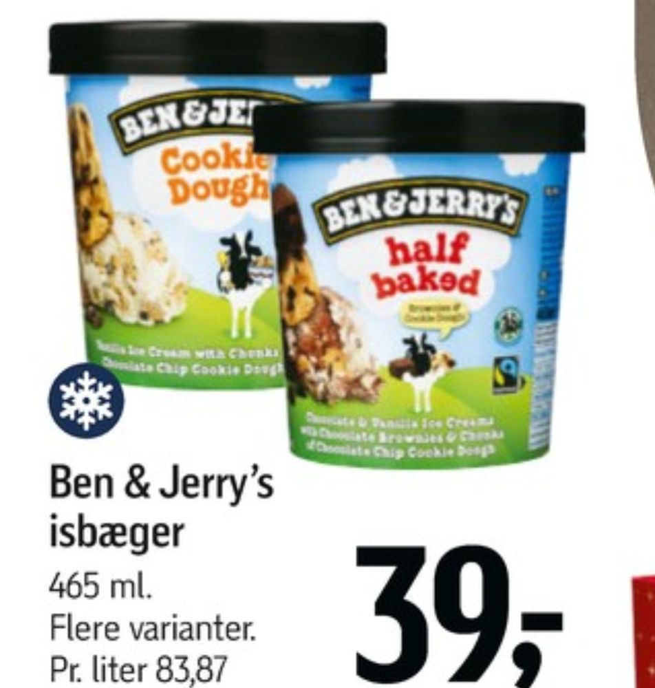 Frisko Ben & Jerry's, Cookie Dough is