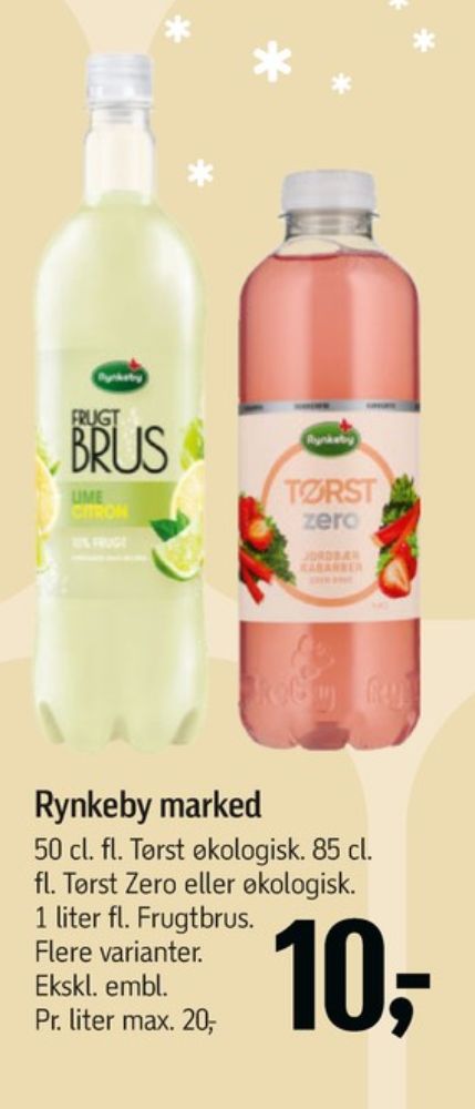 Rynkeby Tørst, Rabarberdrik