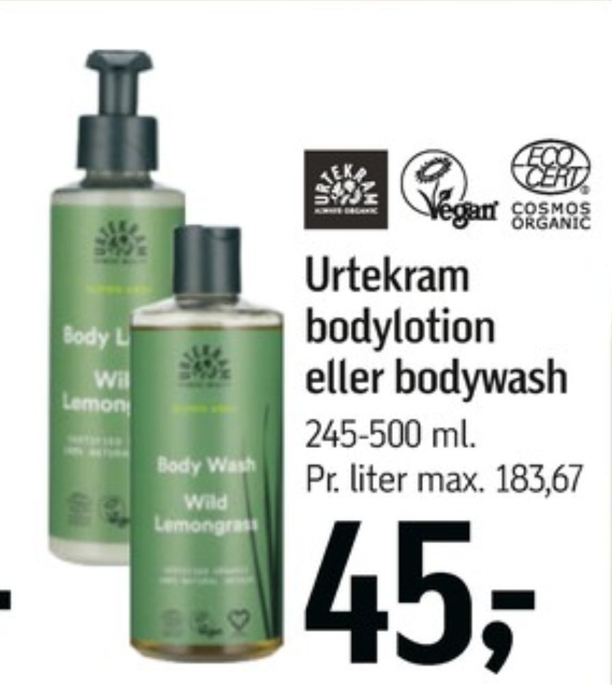 Urtekram, Bodylotion
