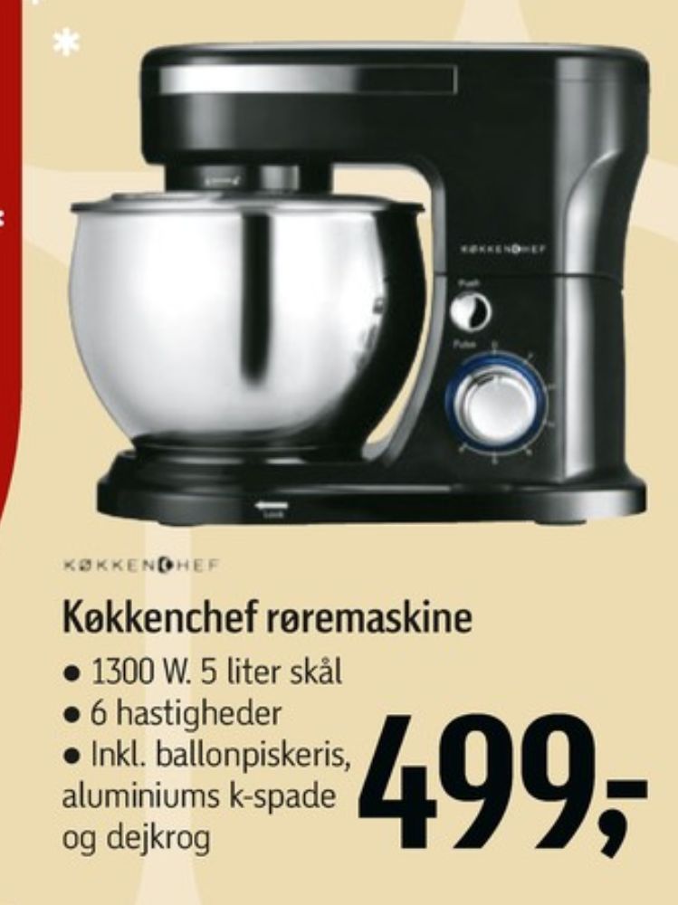 KøkkenChef, Køkkenmaskine
