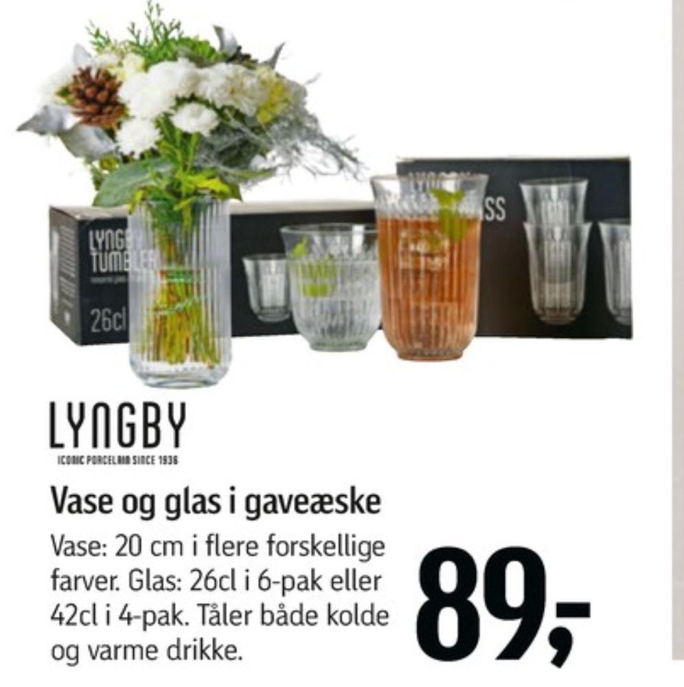 Lyngby Glas, Glas