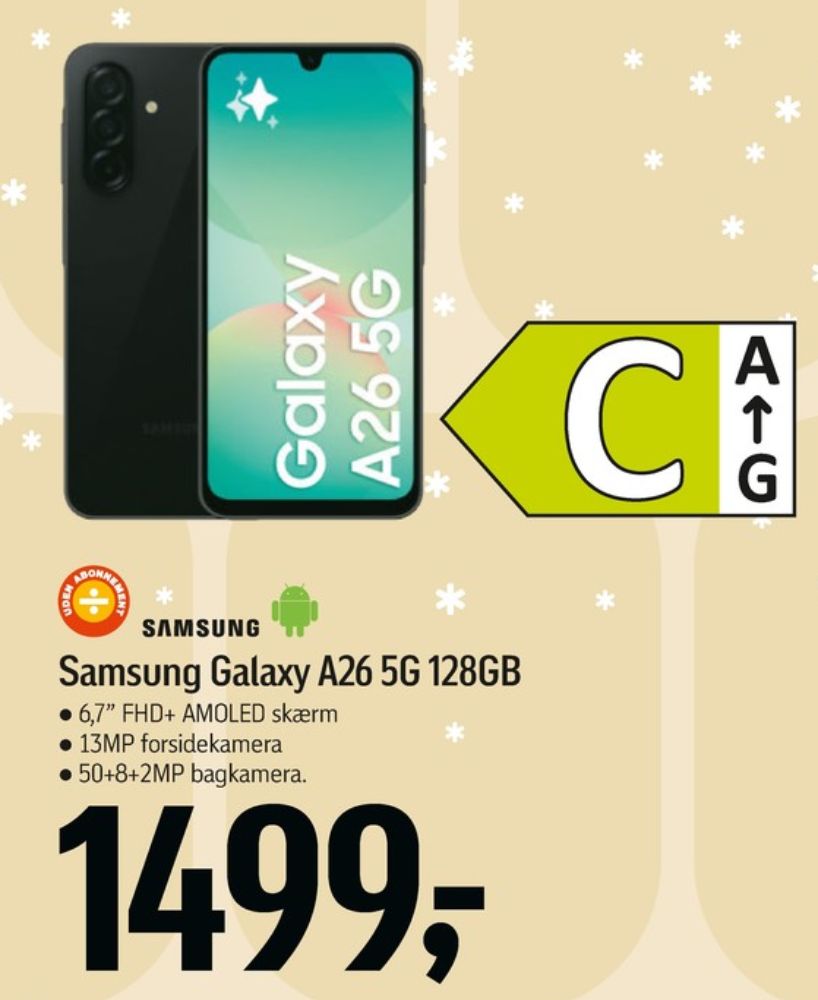Samsung Galaxy A26, Mobiltelefon