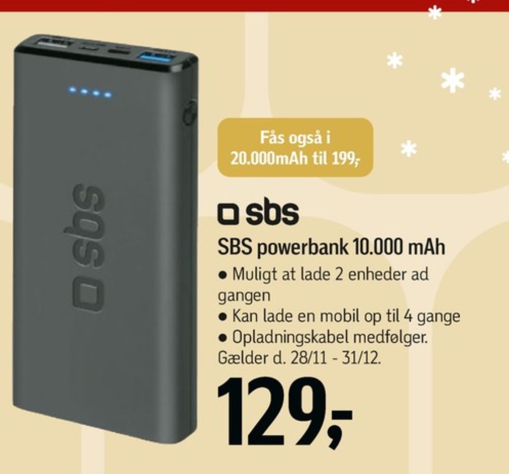 SBS, Powerbank