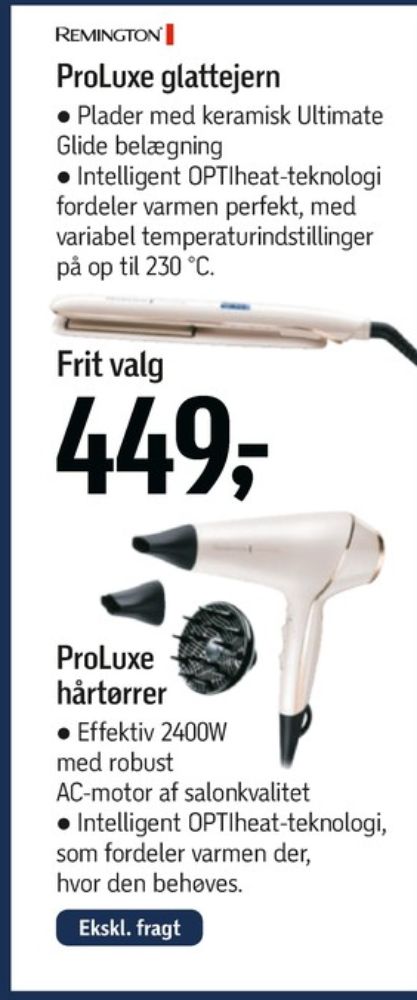 Remington, Hårtørrer