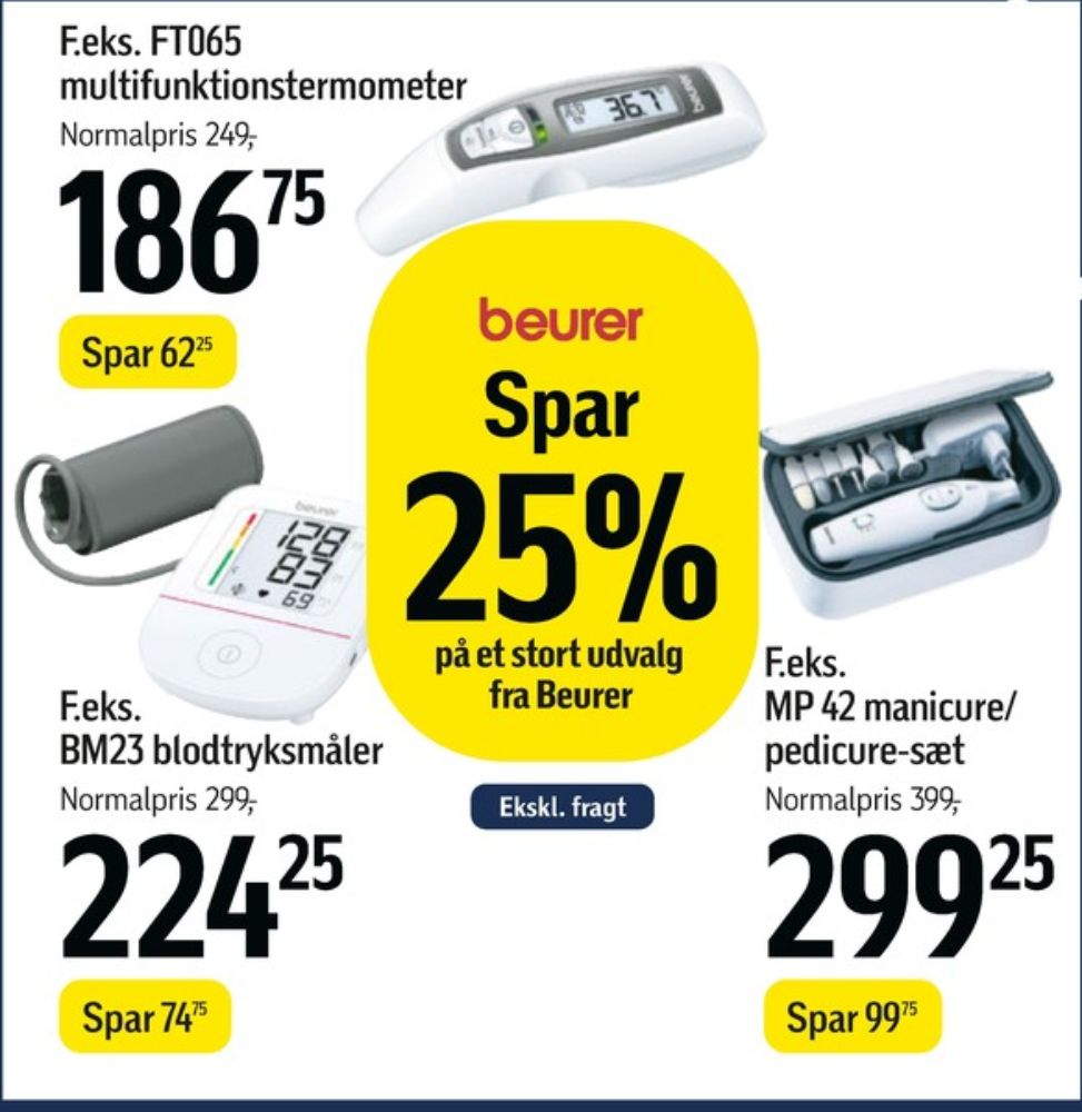 Beurer, Blodtryksmåler