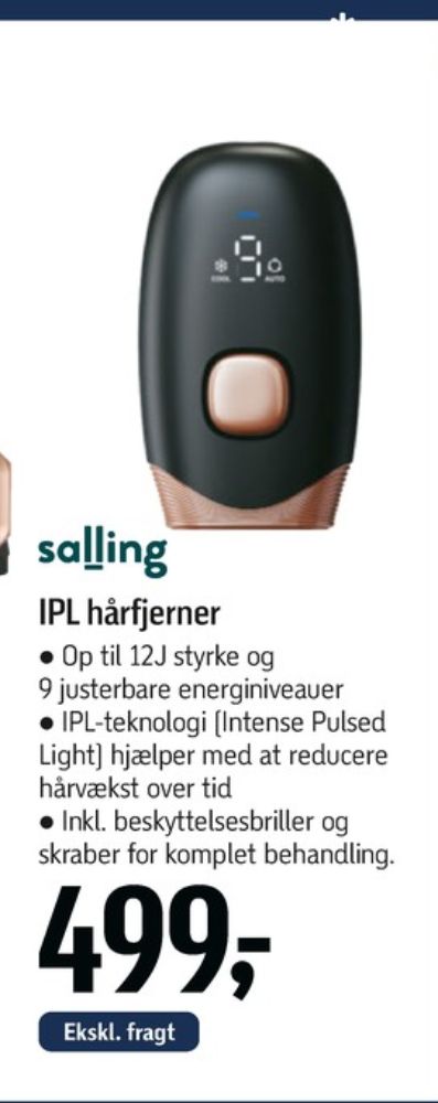 Salling, Hårfjerner