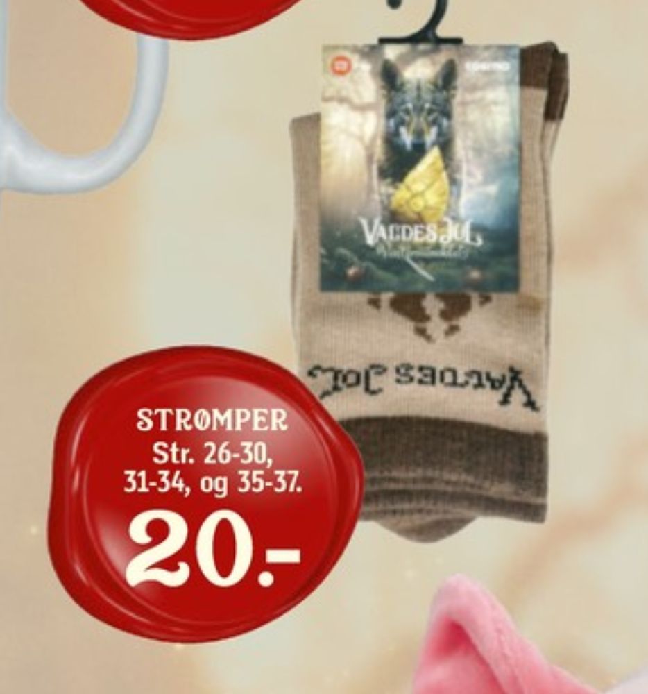 Valdes Jul, Strømper