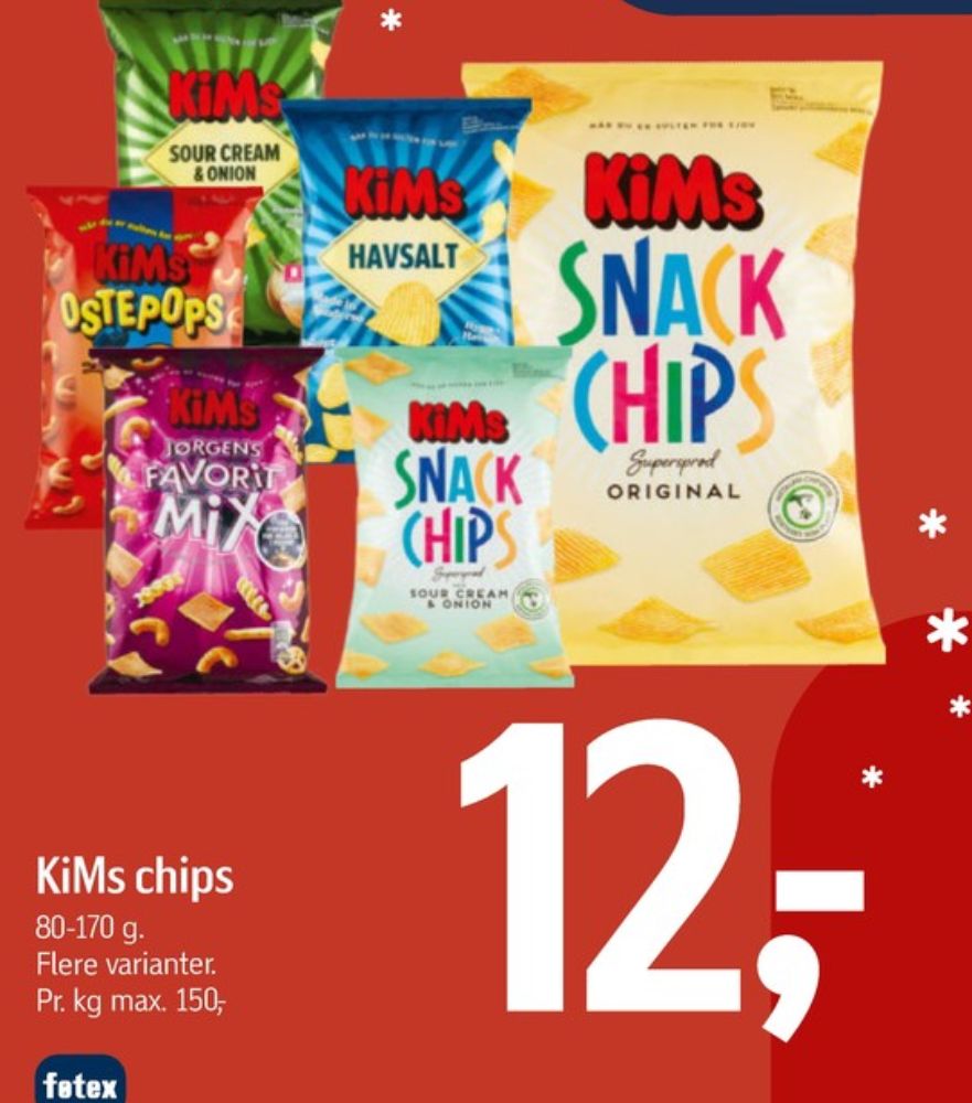 Kims, Havsalt Chips