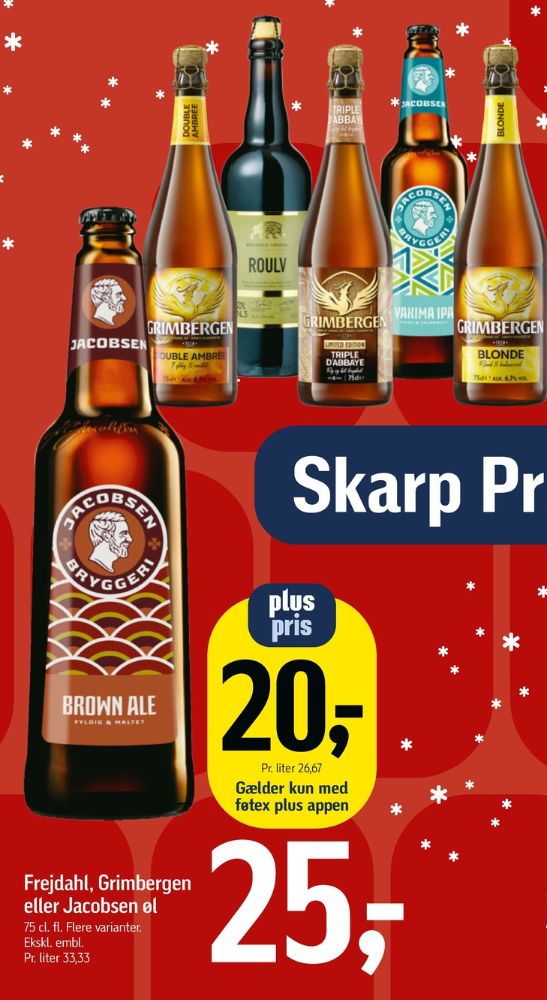 Grimbergen Double Ambrée, Specialøl