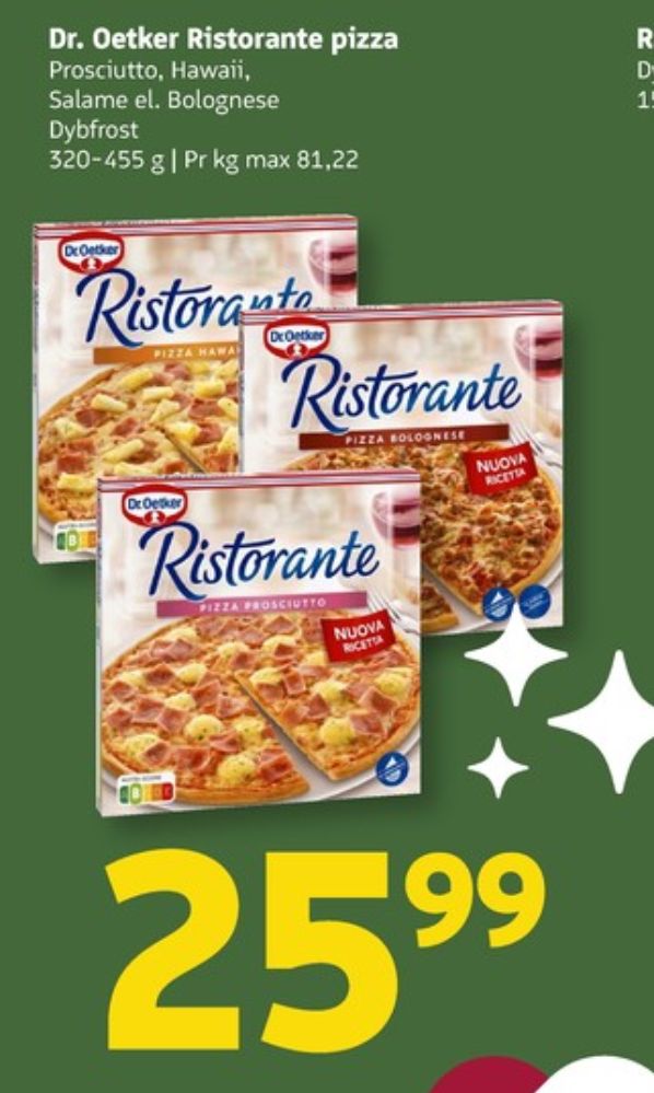 Ristorante, Pizza Bolognese