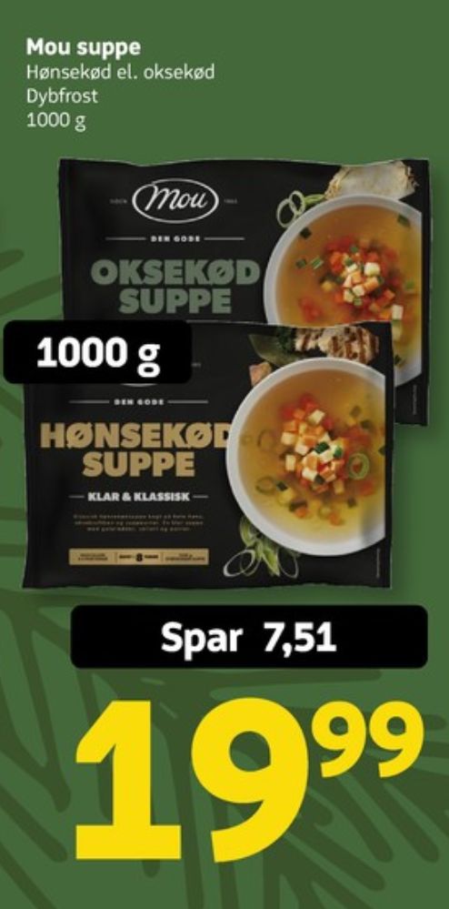Mou Klar & Klassisk, Hønsekødssuppe