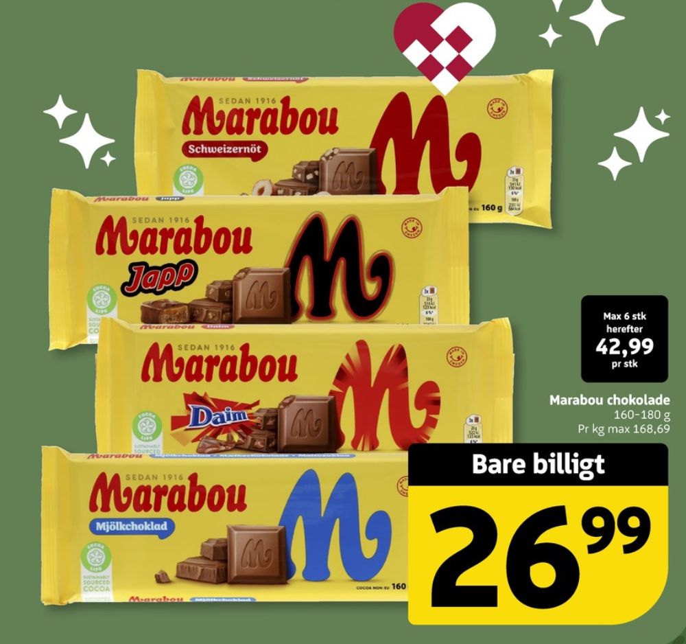 Marabou Japp, Chokoladeplade 