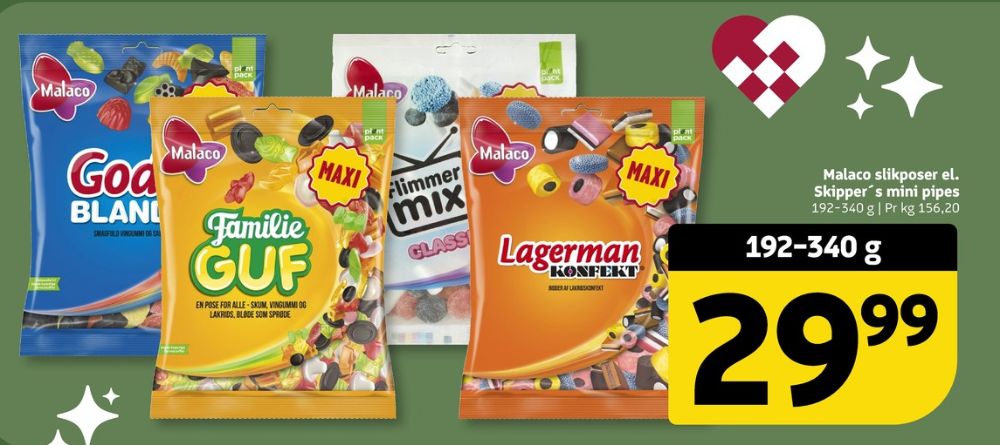 Malaco Familie Guf, Slikposer