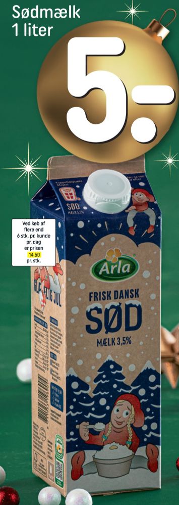 Arla, Sødmælk