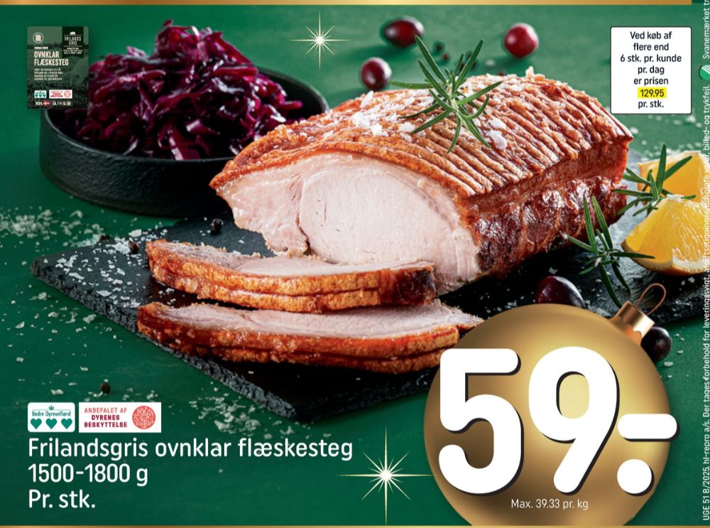 Rema 1000, Flæskesteg