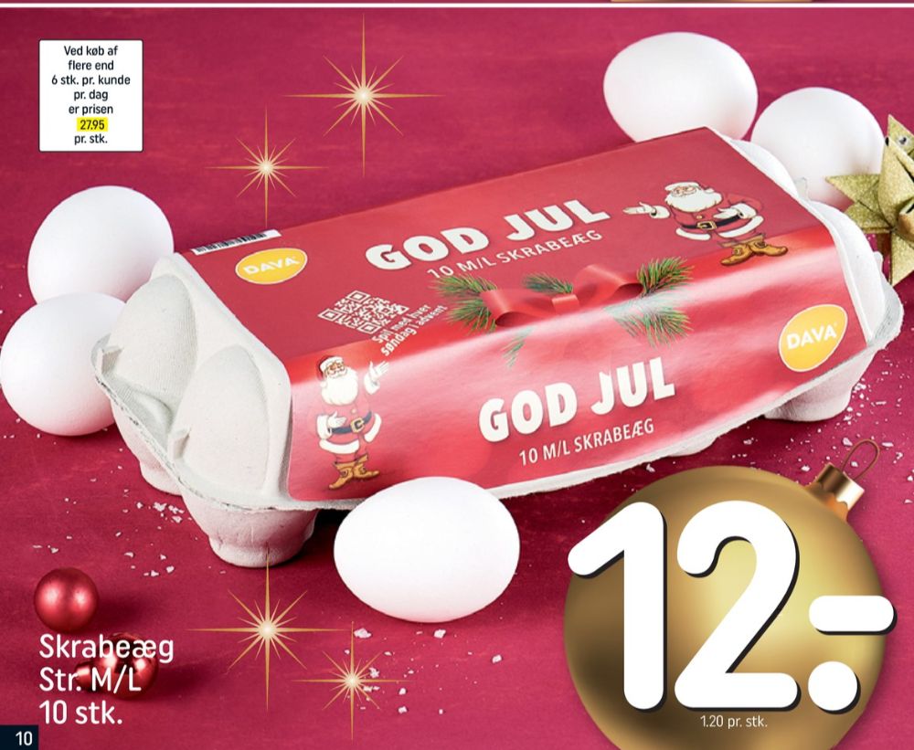 DAVA Foods, Skrabeæg M/L