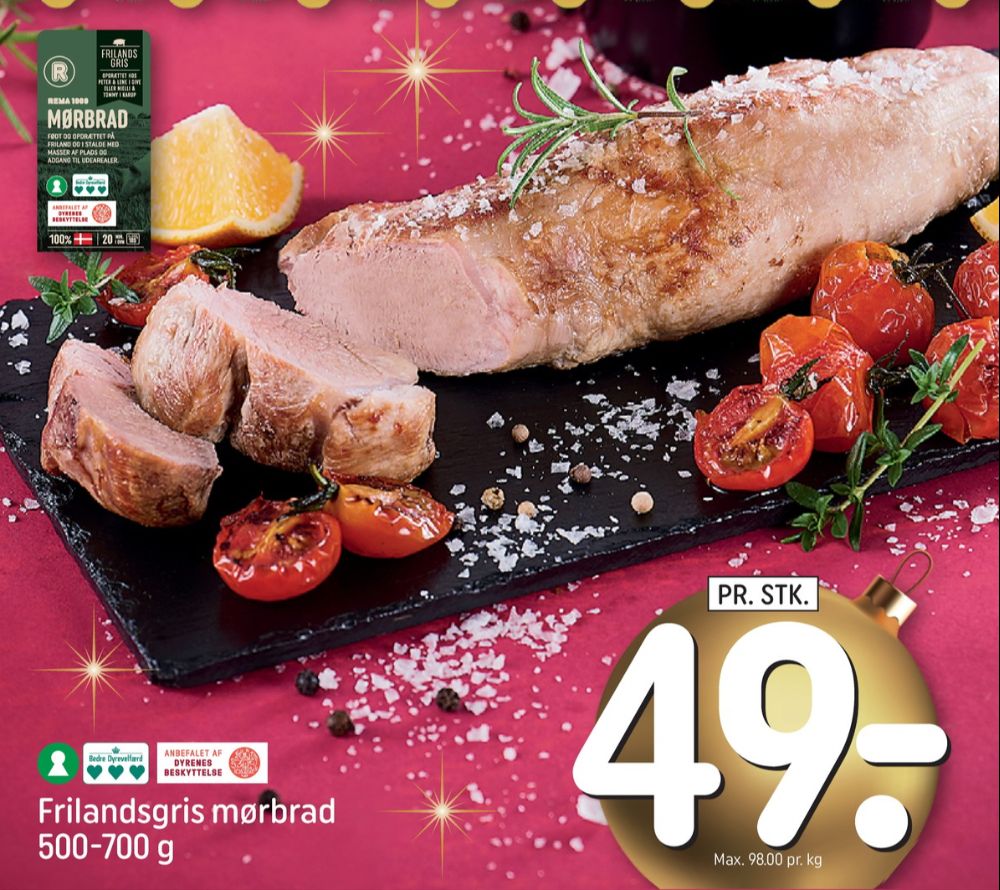 Rema 1000, Grisemørbrad