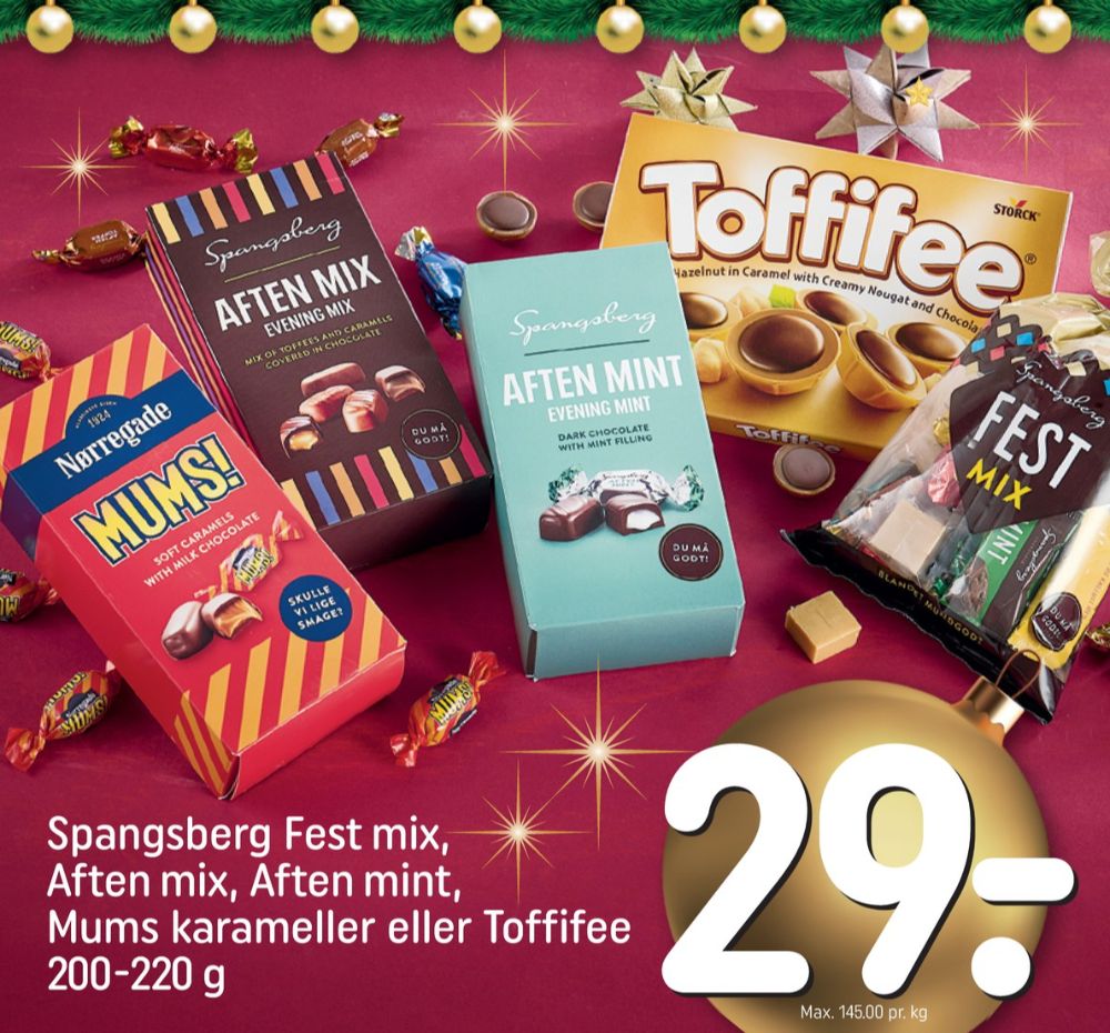 Nørregade Mums!, Karameller