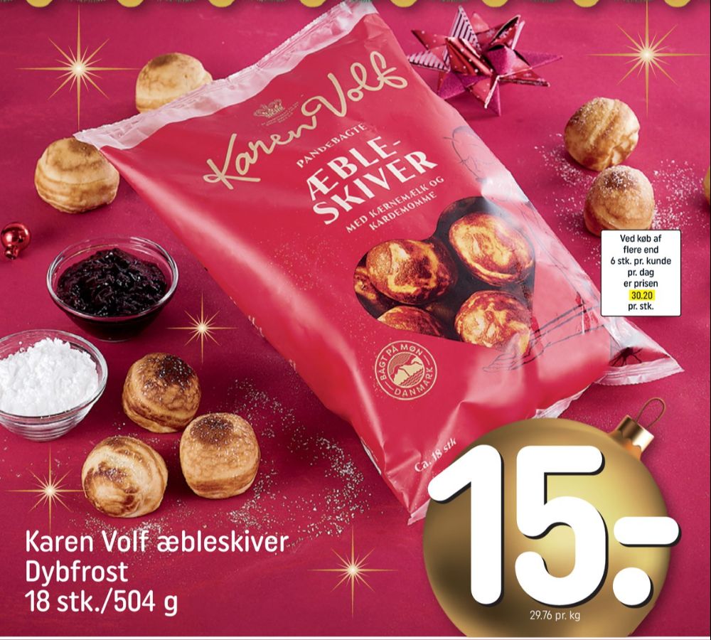 Karen Volf, Æbleskiver