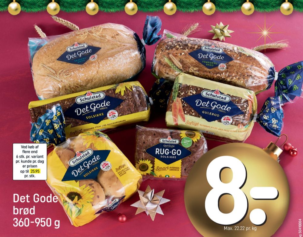 Schulstad Det Gode, Solsikkerugbrød