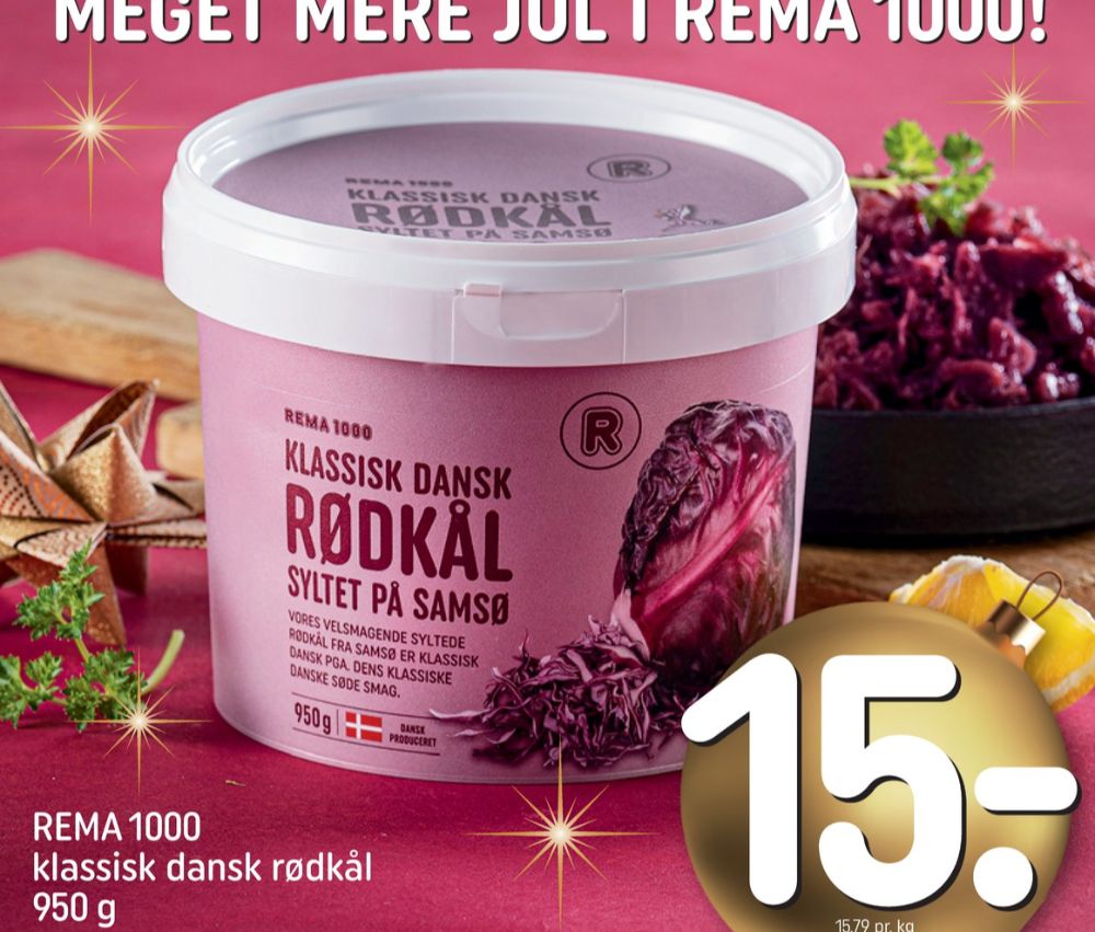 Rema 1000, Rødkål-syltet