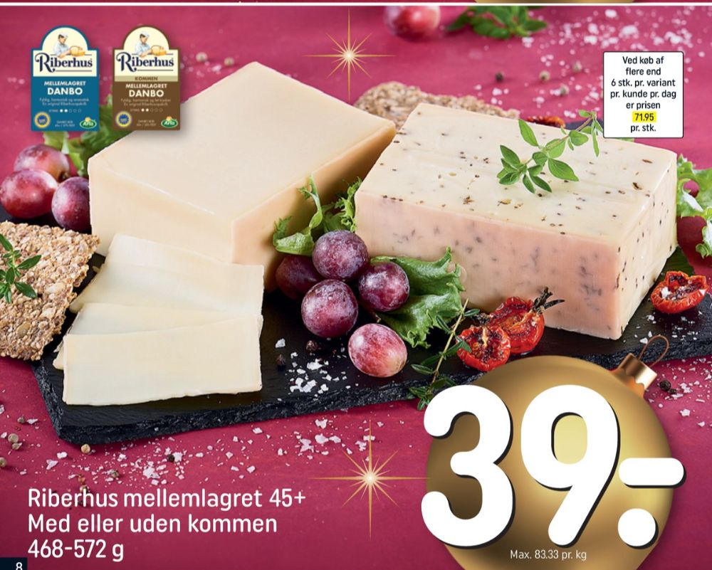 Riberhus, Skæreost Mellemlagret