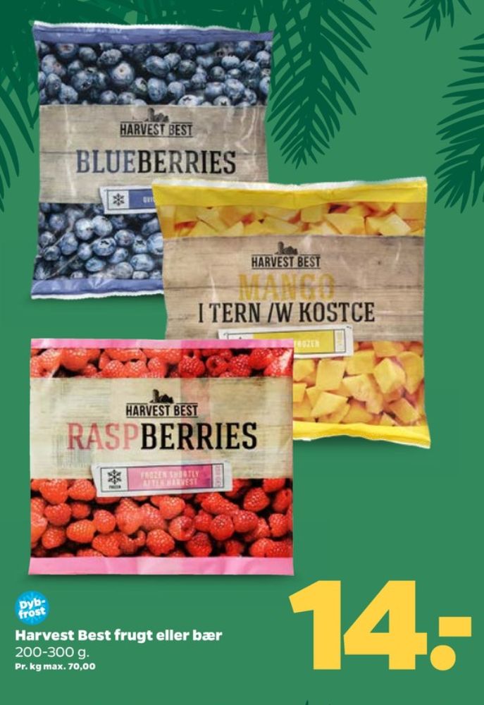 Harvest Best, Hindbær