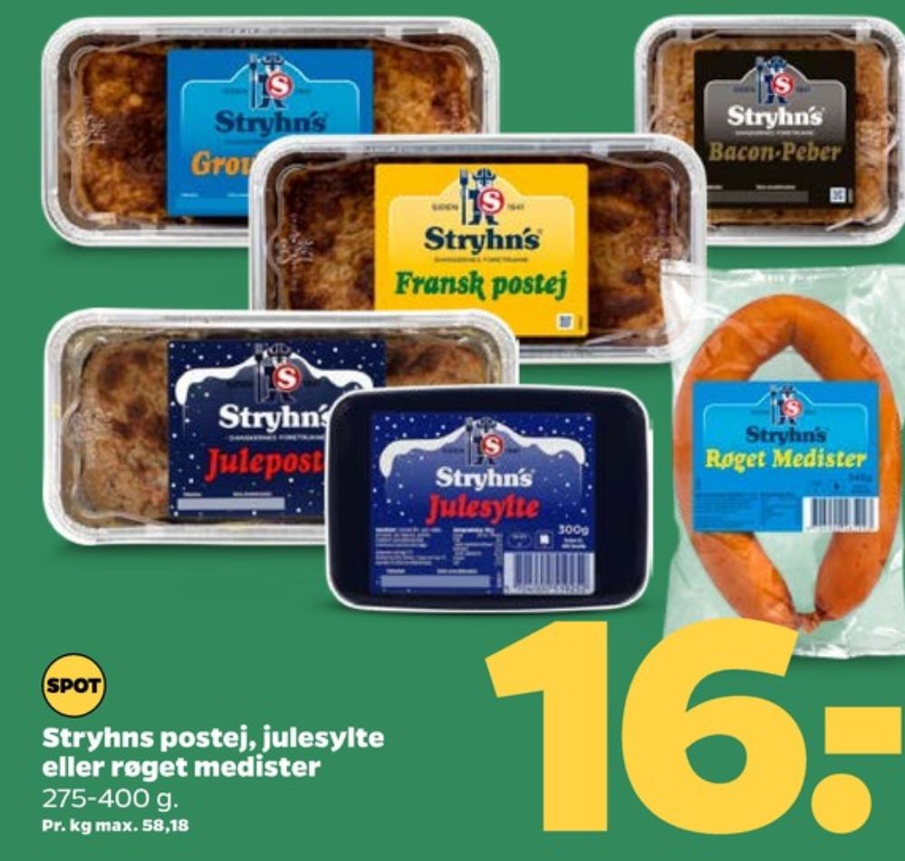 Stryhns Grovhakket, Leverpostej