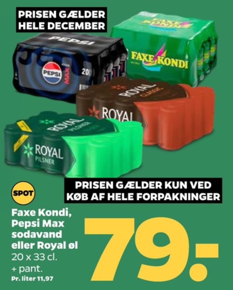 Pepsi Max, Cola 20 pk