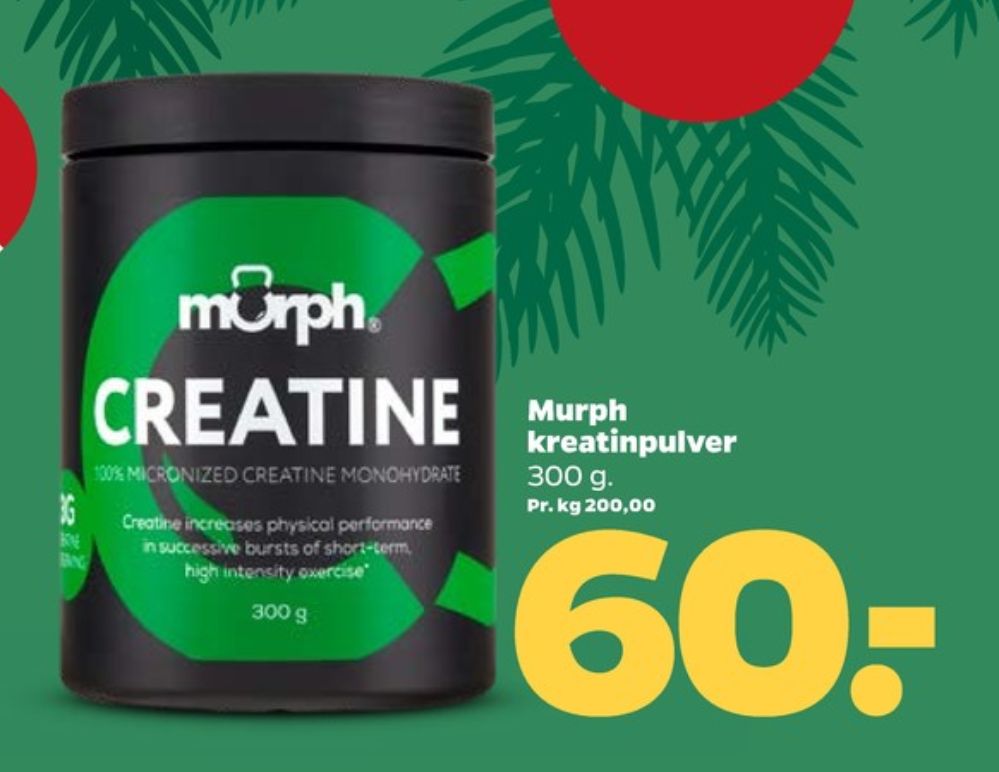 Murph, Træningstilskud