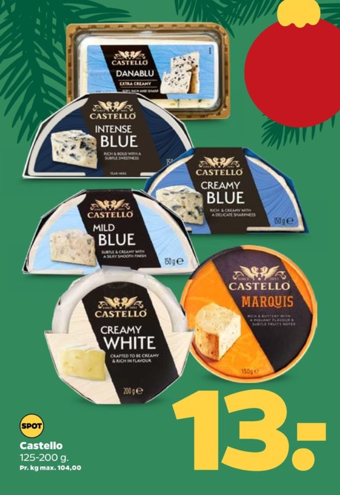 Castello Creamy White, Skimmelost