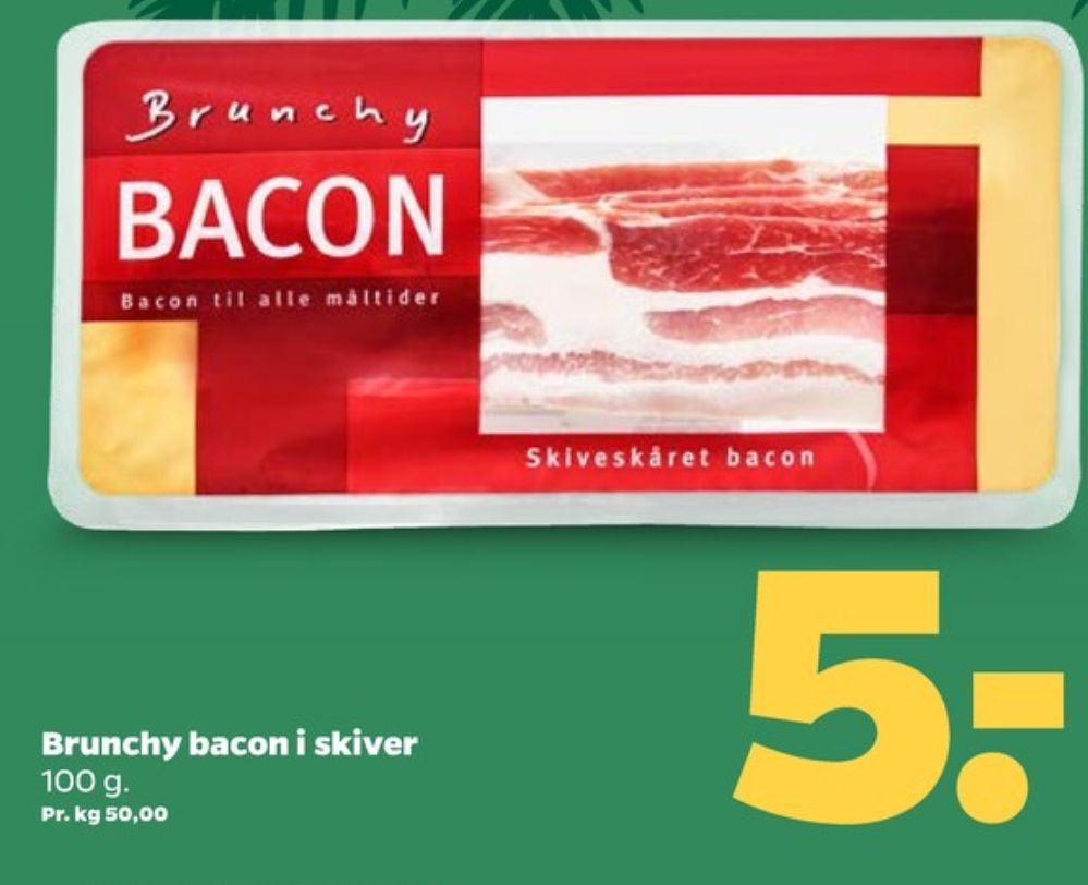 Brunchy, Baconskiver