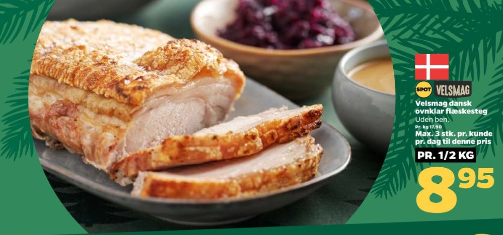 Velsmag, Flæskesteg