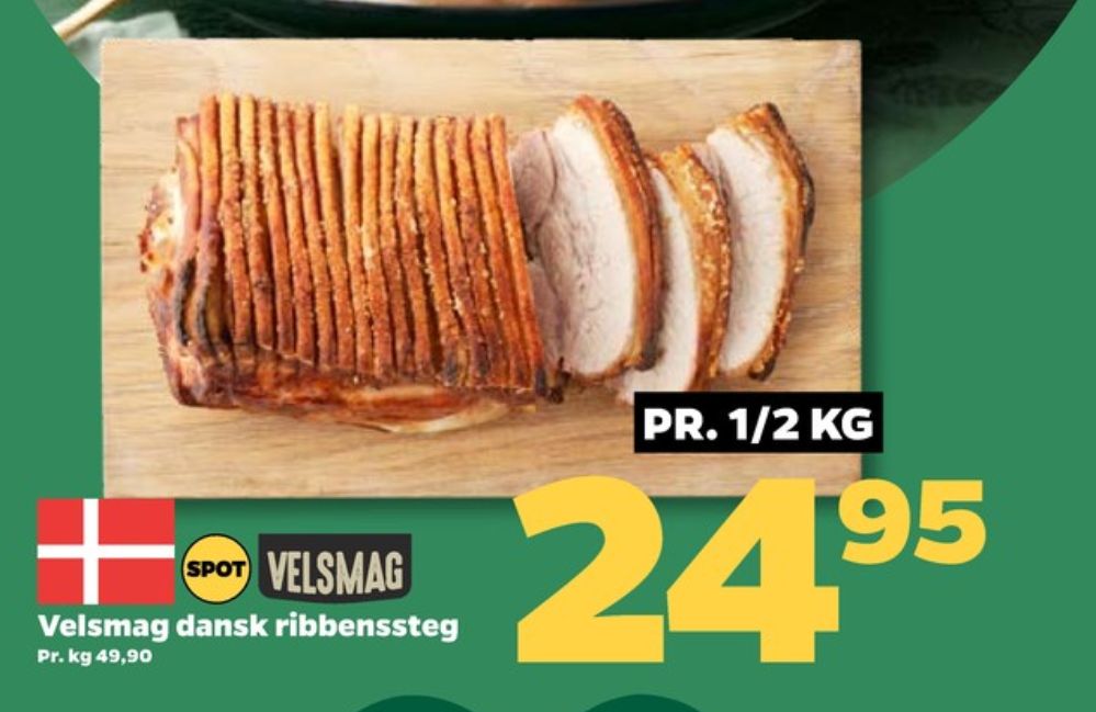 Velsmag, Ribbensteg