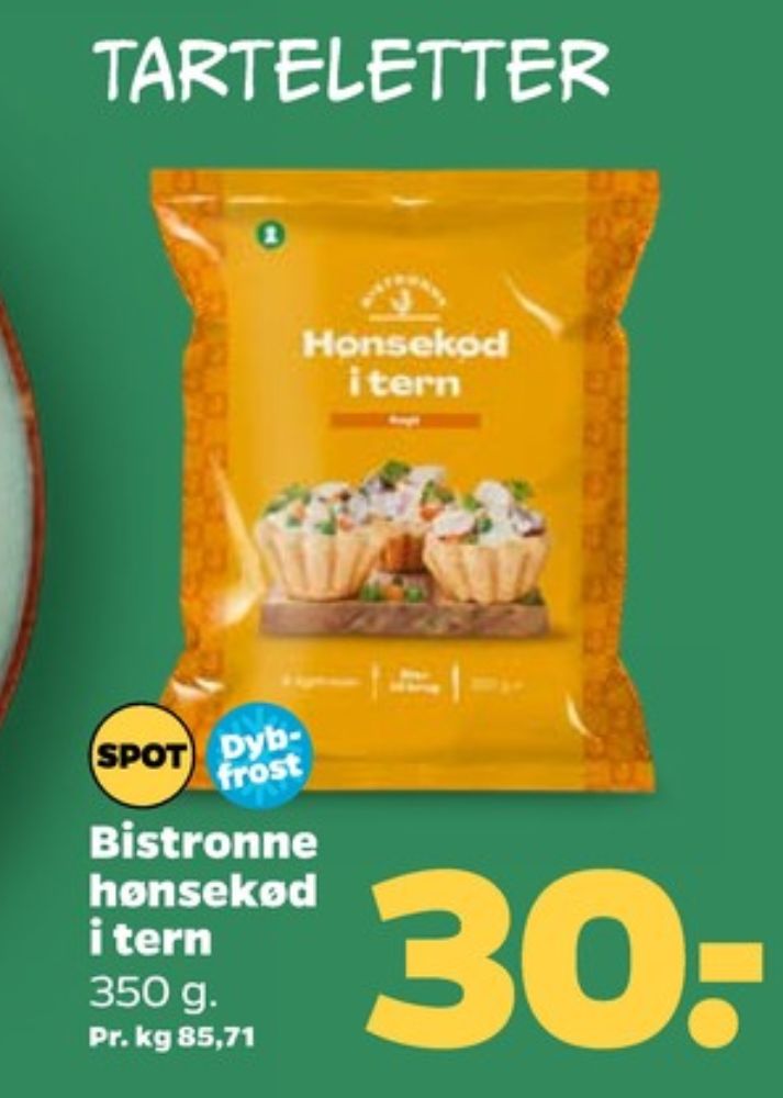 Bistronne, Hønsekød