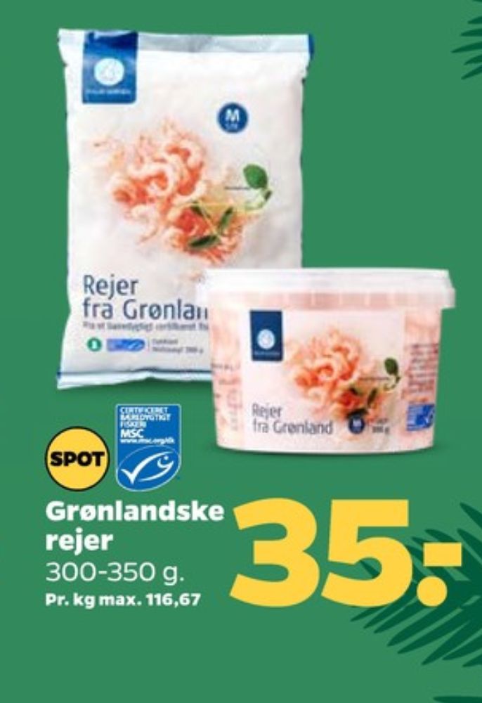 Polar Seafood, Rejer