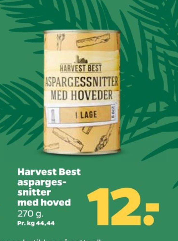 Harvest Best, Asparges