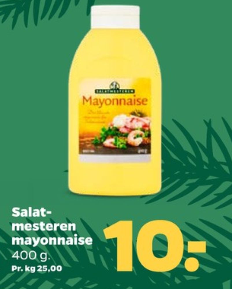 Salatmesteren, Mayonnaise