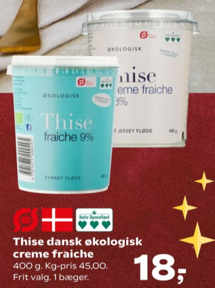 Thise, Creme Fraiche 9 %