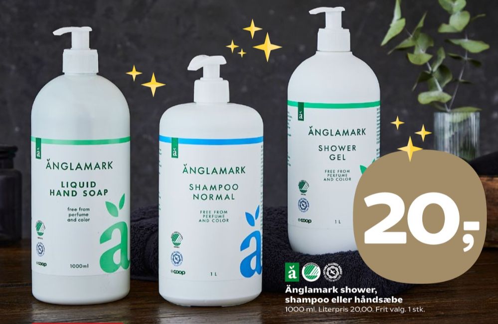 Änglamark, Shampoo
